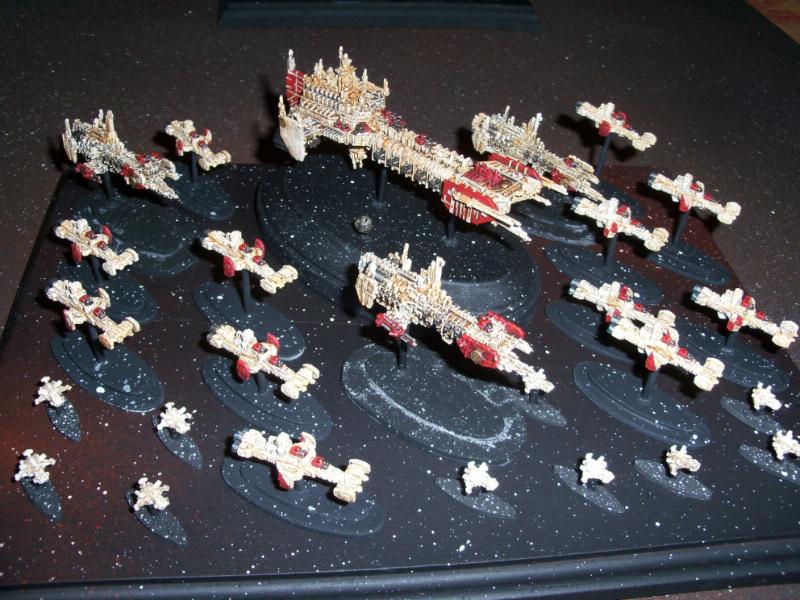 Battle Barge Battlefleet Gothic Space Marine Fleet